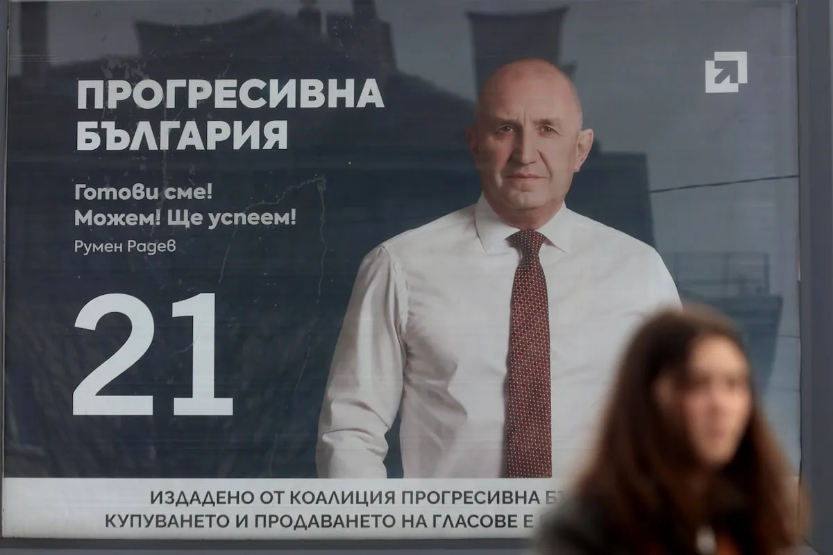 Bulgaria heads to the polls with pro-Russian former president Rumen Radev as favorite