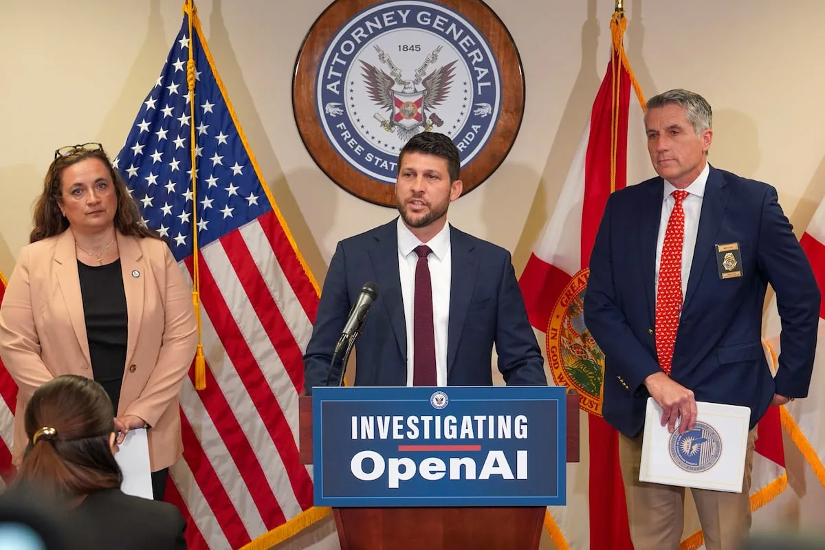 Florida opens a criminal investigation against OpenAI for ChatGPT's role in a university shooting
