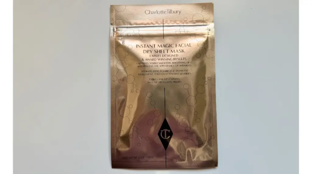 This Charlotte Tilbury facial mask is a bestseller.