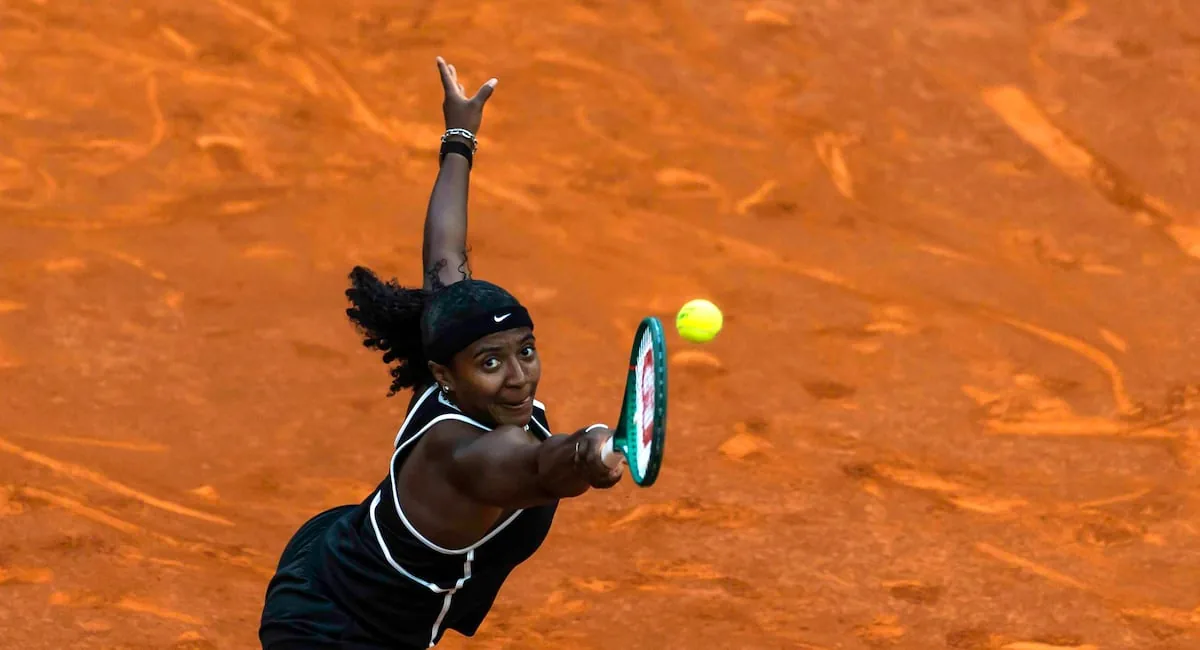 Baptiste bids farewell to champion Sabalenka from Madrid