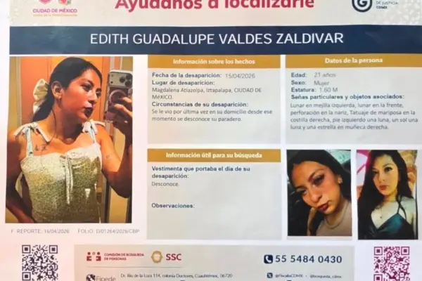Young woman found dead after disappearing in Mexico City