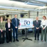 Correos pays tribute to EL PAÍS on its 50th anniversary with a commemorative stamp