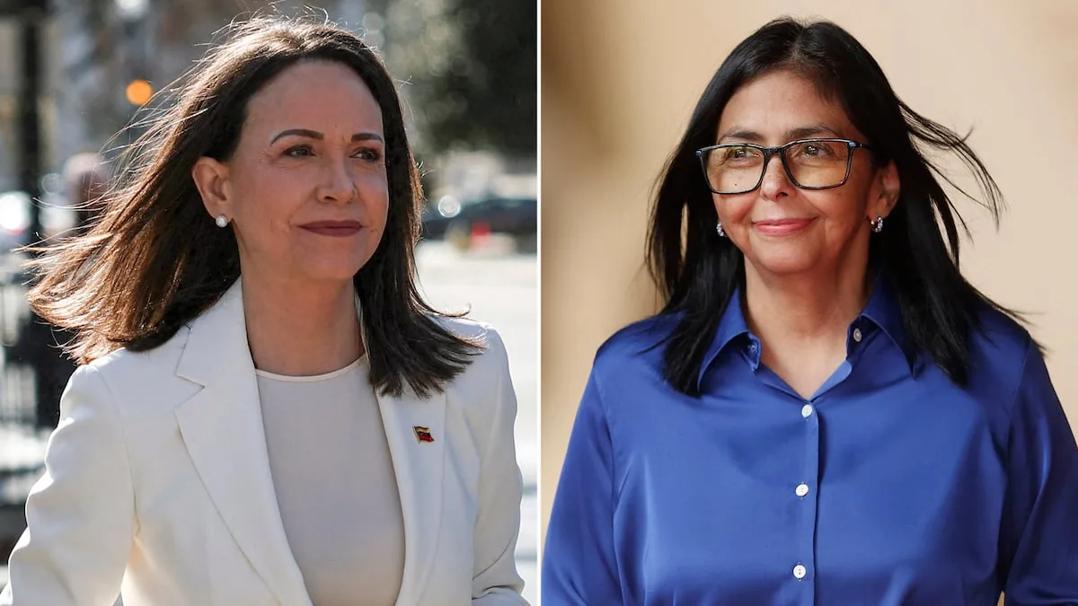 Delcy or María Corina? Who do Venezuelans prefer to lead the transition?