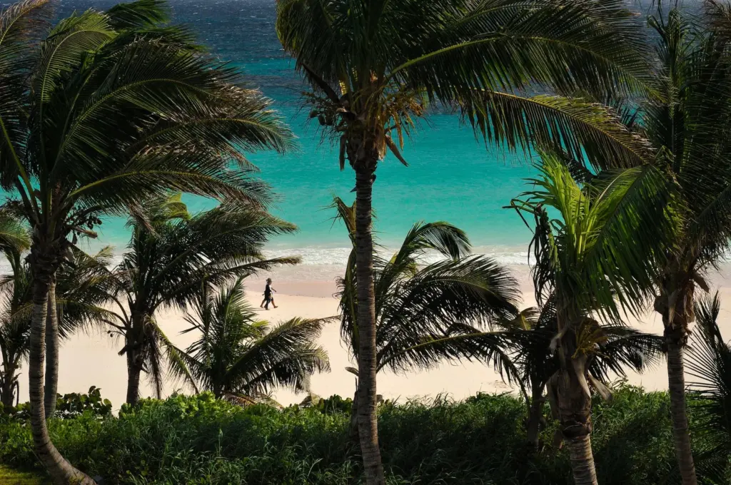 The Bahamas and its pink sand beaches, where the landscape becomes unreal