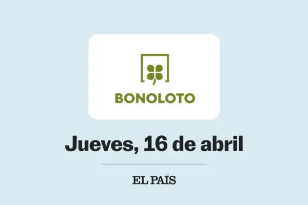 Bonoloto: check draw for Thursday, April 16