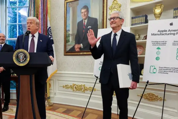 Apple's weak flank: Tim Cook's close relationship with Donald Trump