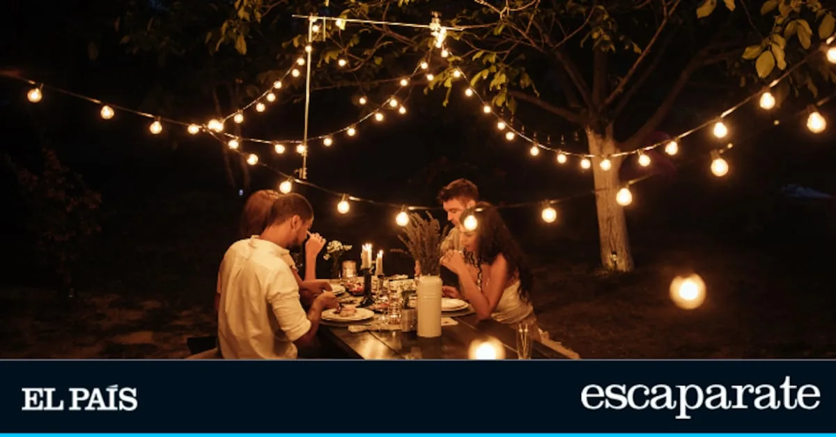 Bargain for your terrace: 11 meters of LED string lights to light up your outdoor dinners