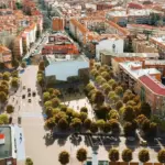 A hundred trees, more pedestrian space, and a fountain: this is what the new Oporto square will be like