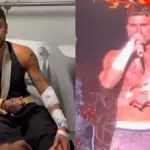 Dani Fernández's message from the hospital after suffering a fall at his concert in Valencia: “I've been given bad news”