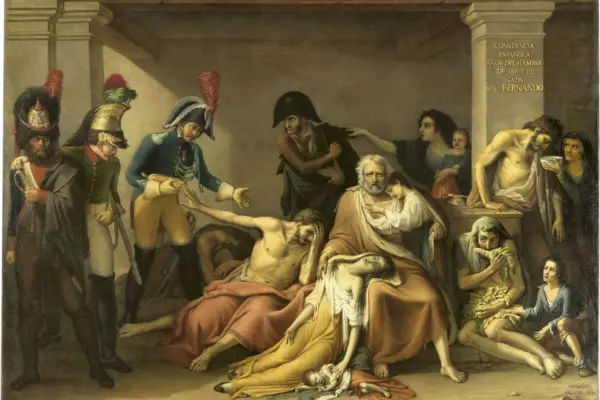 ‘The Year of Hunger in Madrid’: explore the painting that elevated Aparicio above Goya only to be later banished to oblivion