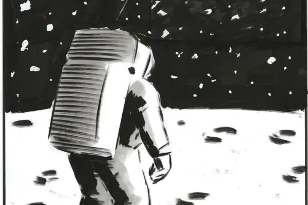 El Roto: back to the Moon