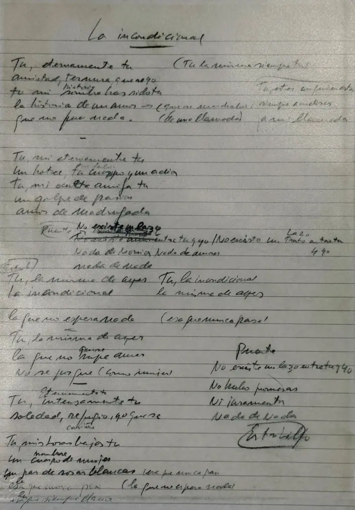 Scribbles, drawings, and title changes: the creative process of Spanish songs that are generational anthems