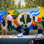 Mexico is painted with thousands of murals for the World Cup to reclaim public spaces
