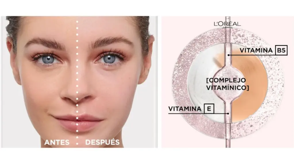 La BB Cream L'Oreal Paris actúa como una crema perfeccionadora.
