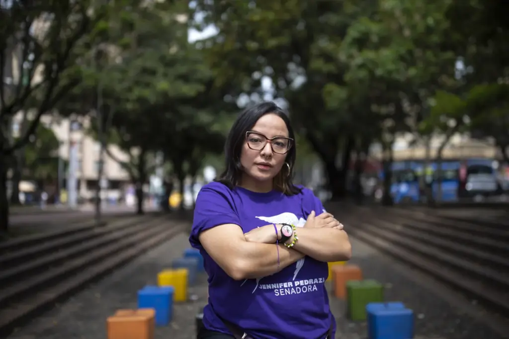 Congresswoman Jennifer Pedraza, in Bogotá, Colombia, March 3, 2026.