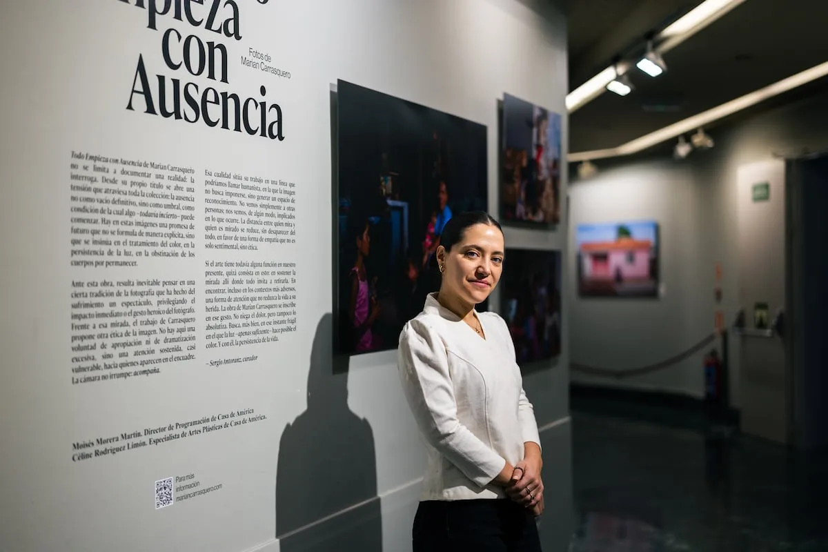 Marian Carrasquero, photographer: “They tell us the word migrant and we think of a tattooed man who comes to take our jobs or to steal”