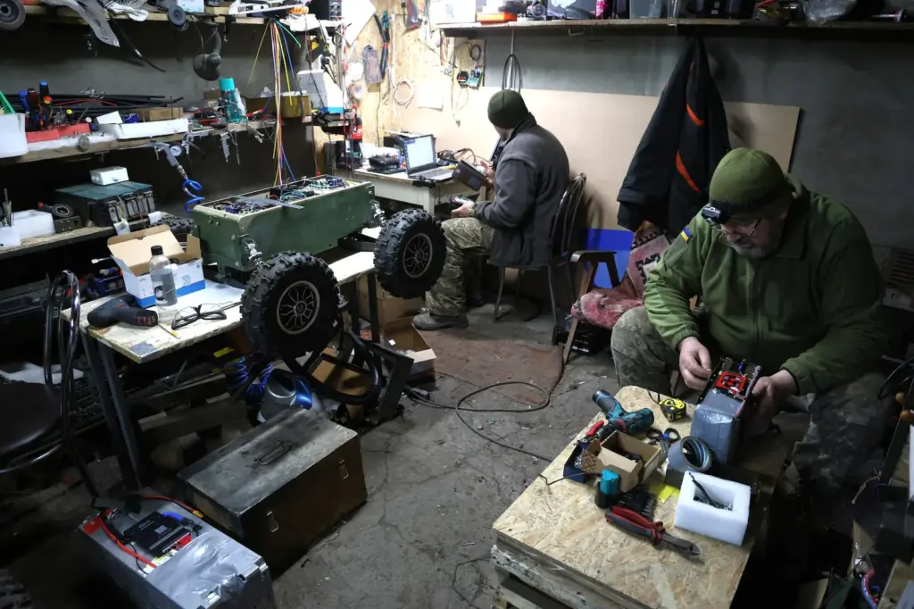 Ground drones drive Ukraine towards robotic infantry