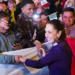 Claudia Sheinbaum arrives in Barcelona on her first visit to Europe as president of Mexico