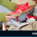 The compact shoe organizer that saves space at home: holds up to 12 pairs