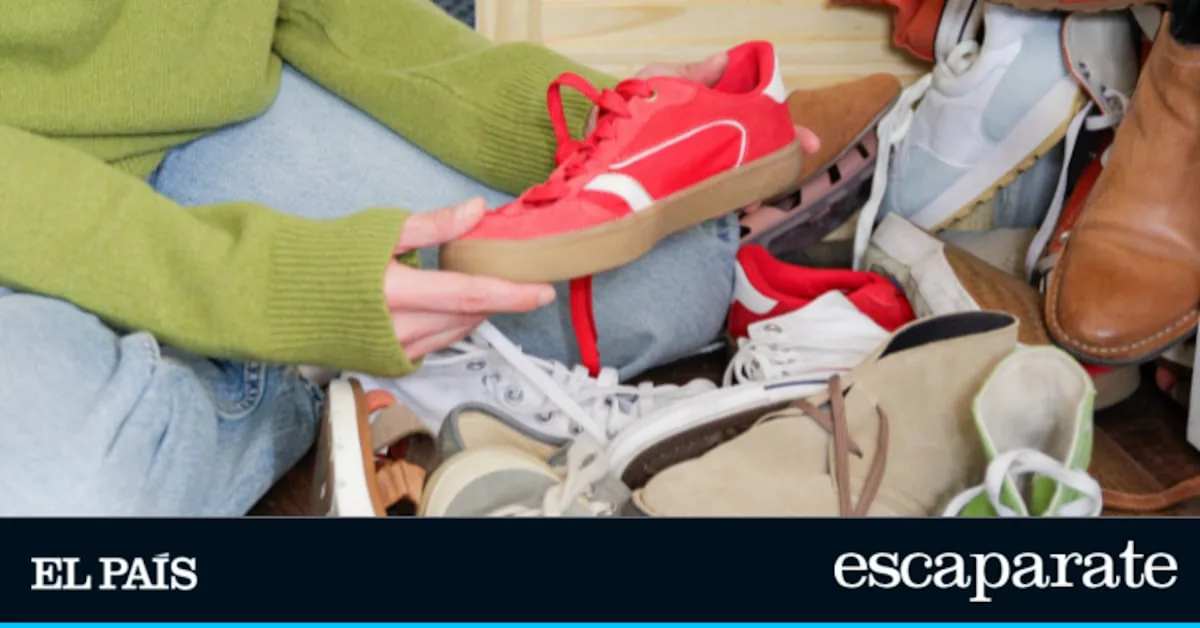 The compact shoe organizer that saves space at home: holds up to 12 pairs