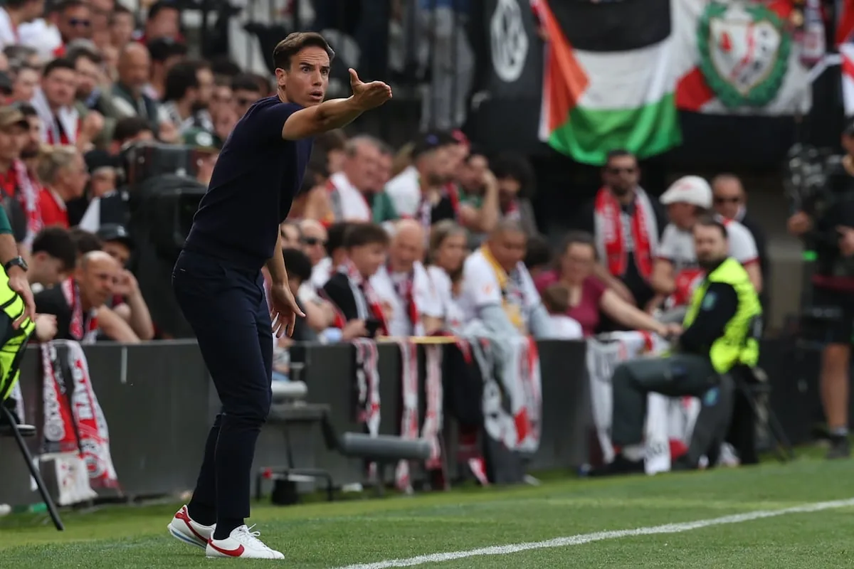 Íñigo Pérez, before the match against AEK: “At Rayo we are specialists in building or fixing from the ruins, no better way to put it”
