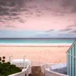 The Bahamas and its pink sand beaches, where the landscape becomes unreal