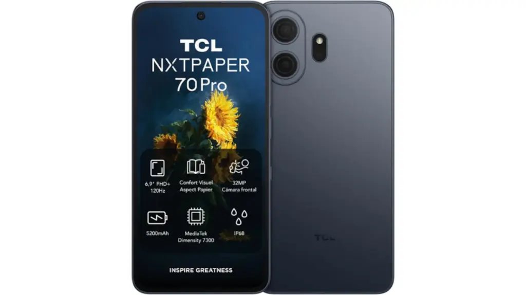 El TCL NXTPAPER 70 Pro sirve también como lector de libros electrónicos.