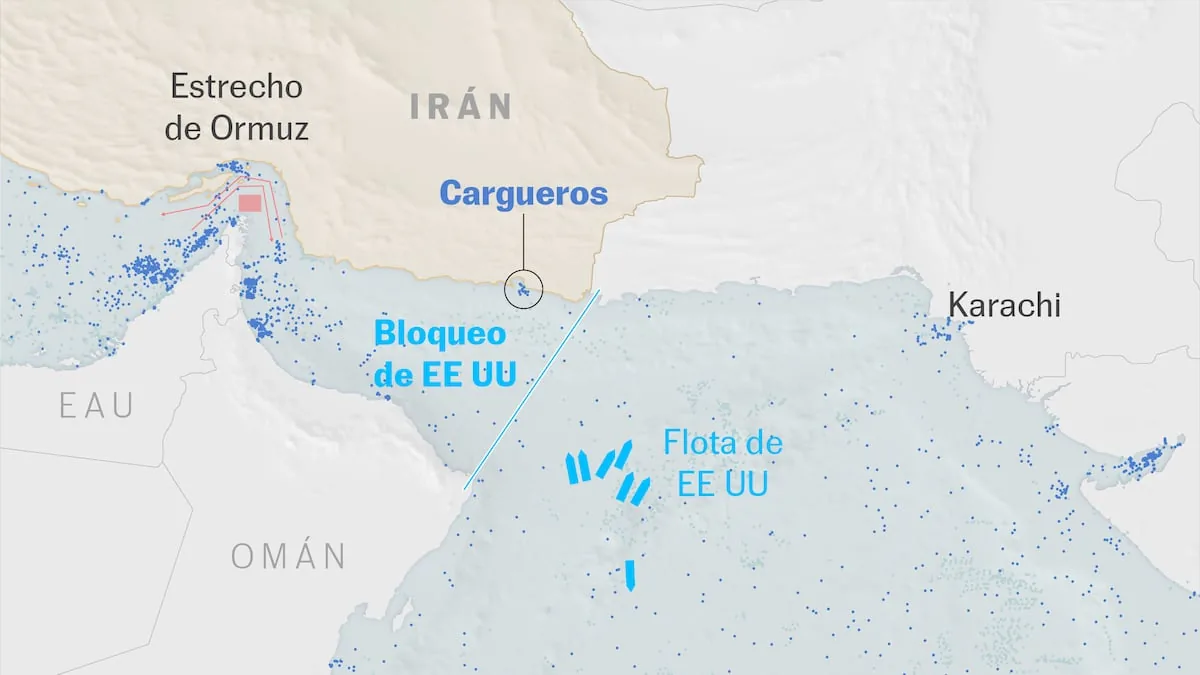 Maps | How the Strait of Hormuz blockade works and why some ships pass and others don't