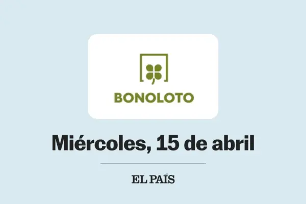 Bonoloto: check Wednesday, April 15 draw