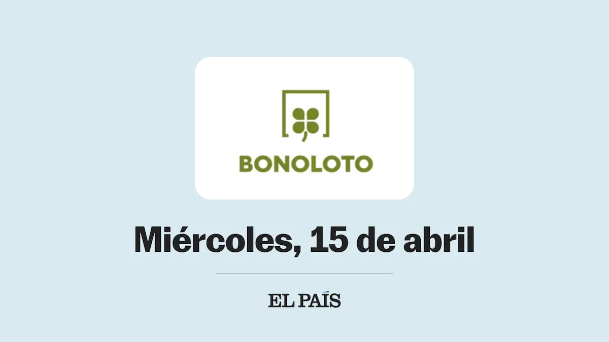 Bonoloto: check Wednesday, April 15 draw