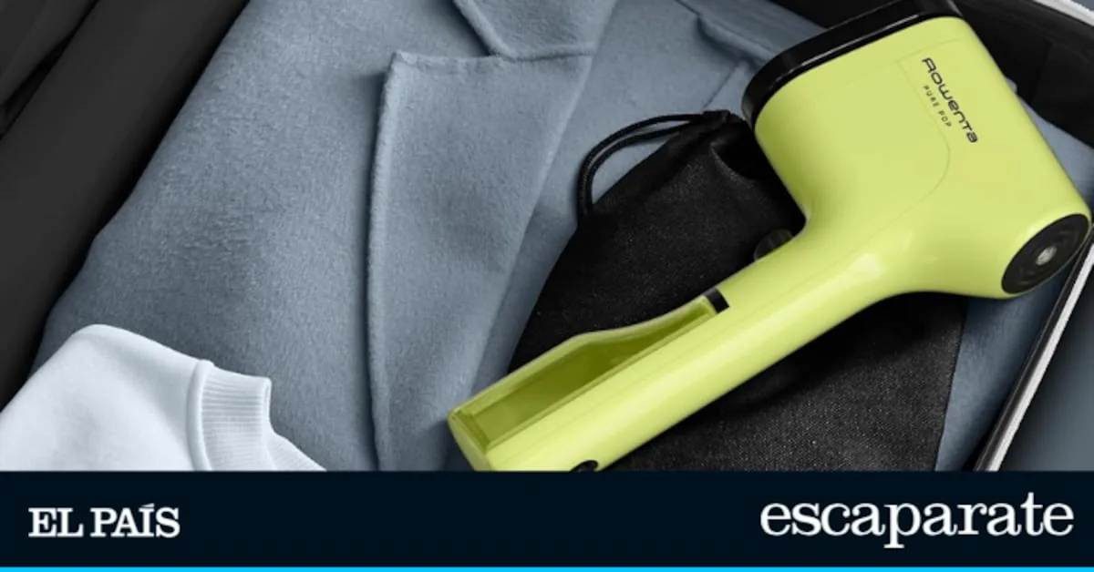 Much more than an iron: the Rowenta steam brush that also removes hair and lint (on sale today)