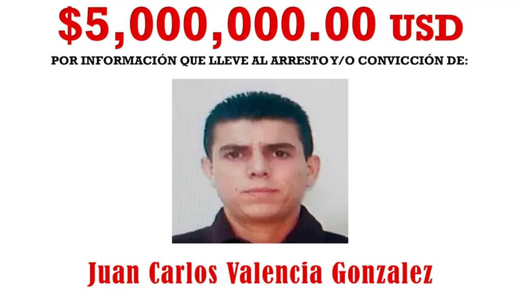Ficha de búsqueda de Juan Carlos González Valencia.