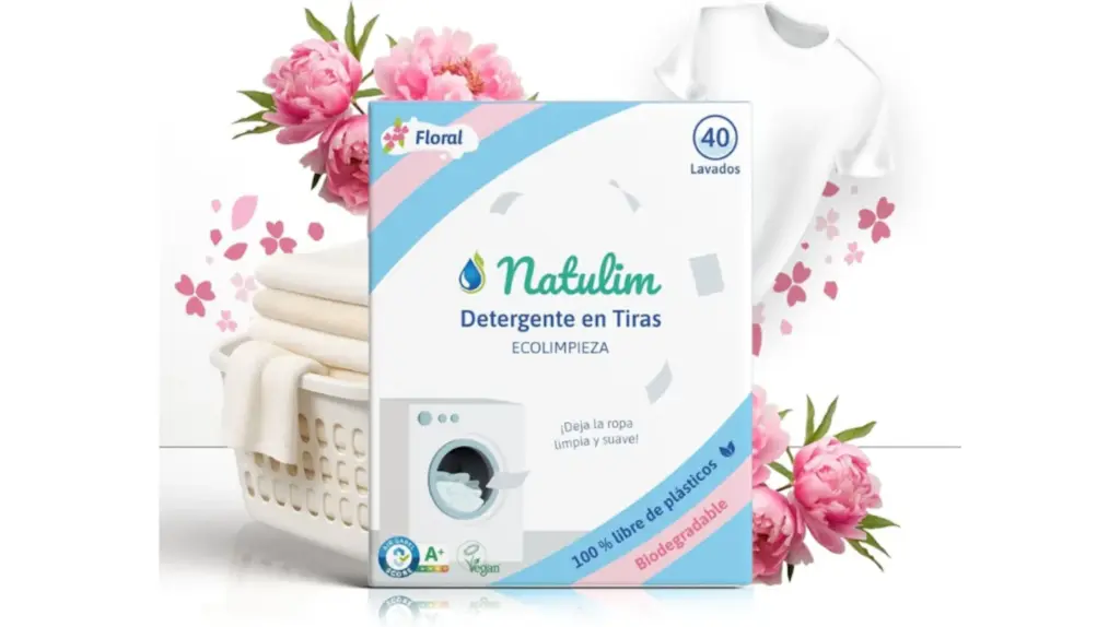 This is one of the best-selling ecological strip detergents on Amazon: Natulim