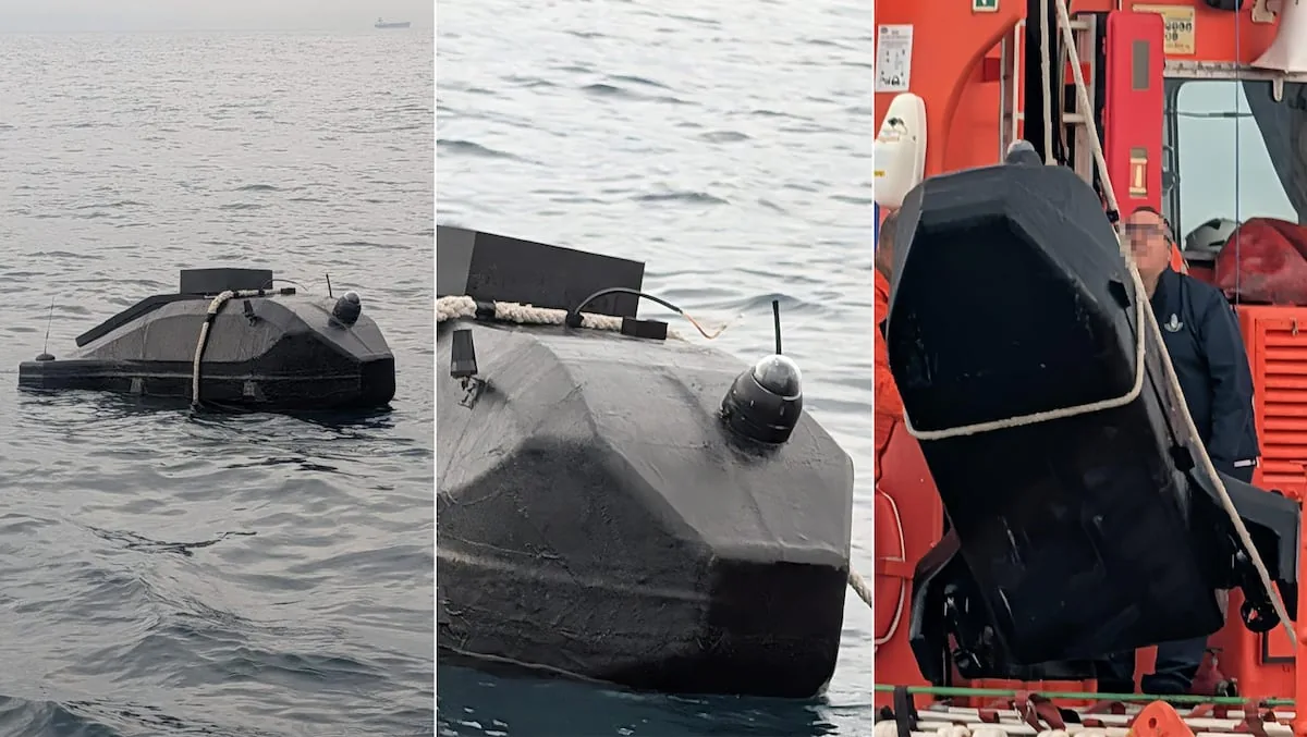 Found an underwater drone shaped like a car that the drug trafficker used in the Strait