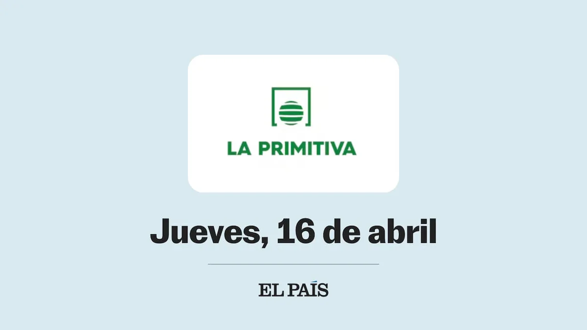 La Primitiva: check Thursday, April 16 draw