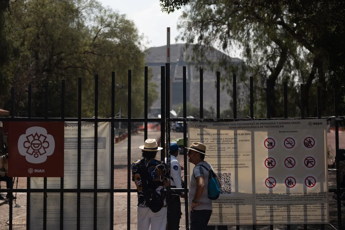 Teotihuacán reopens its doors two days after the tragedy: “I had many doubts about coming or not”