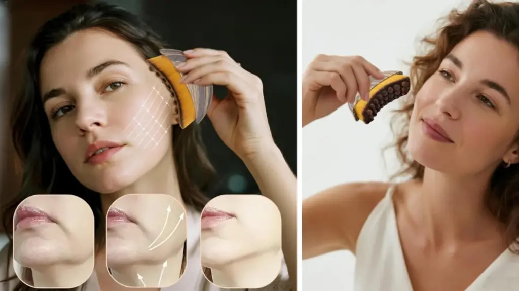 Este cepillo de drenaje linfático arrasa entre las expertas de belleza.