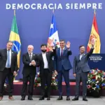 Sánchez and Lula gather a dozen progressive leaders in Barcelona in defense of democracy against Trump