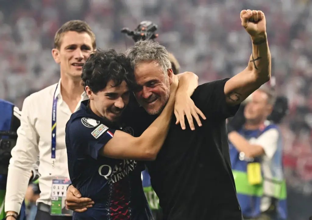 Luis Enrique, leyenda de la Champions y profeta de París