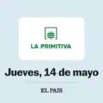 La Primitiva: draw of Thursday, May 14