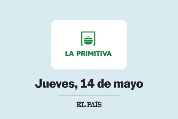La Primitiva: draw of Thursday, May 14