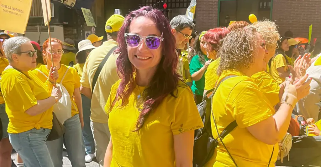Early childhood educators take to the streets of Madrid for their labor dignity: "They talk a lot about mental health and have us overwhelmed"