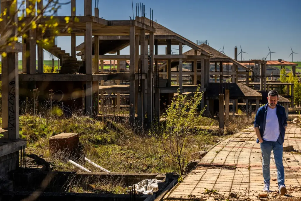 100,000 half-built homes lie abandoned since the crisis in ghost developments