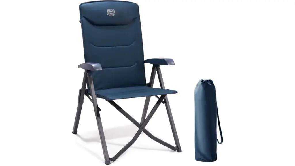 This chair is the heaviest of all, but also the most comfortable, being padded.