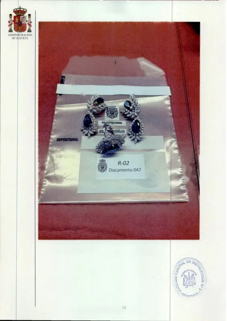 The Police will ask a jeweler for an “initial” appraisal of the jewels found in Zapatero's safe