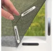 Window mosquito net with Magic Click