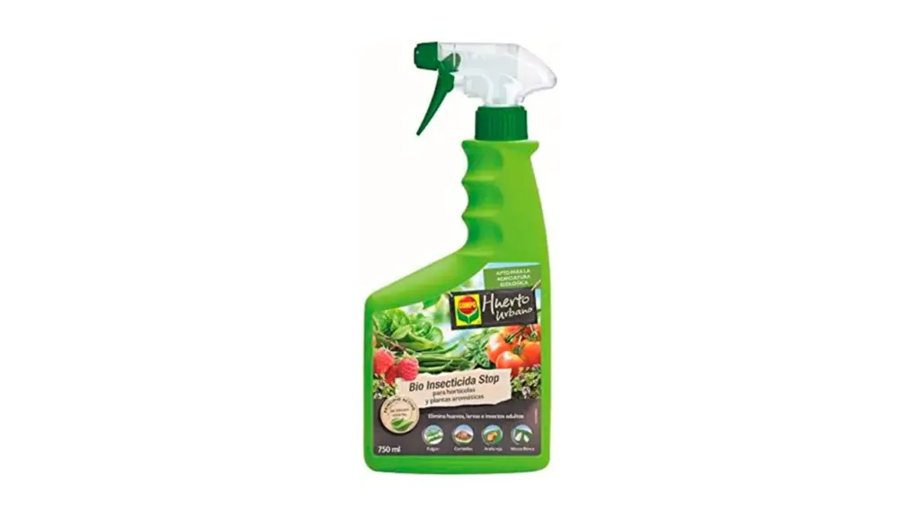 Insecticide on white background.