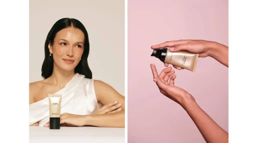 Esta DD Cream Nude Skin Perfection SPF 15 de Atashi consigue un efecto buena cara instantáneo.