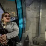 This is how Adriana's life slips away: five hours of public transportation a day to be able to work