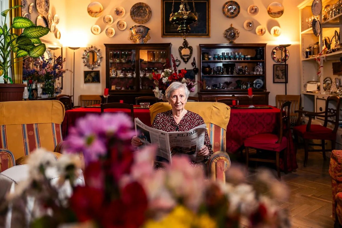 Antonia Talavera, half a century reading EL PAÍS: “What news would I like to read? That the Republic is coming”